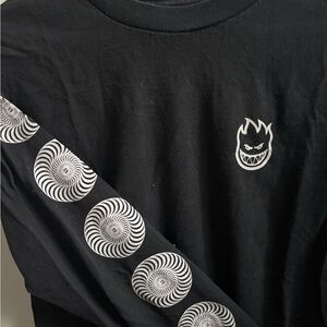 Spitfire Black Graphic Tee